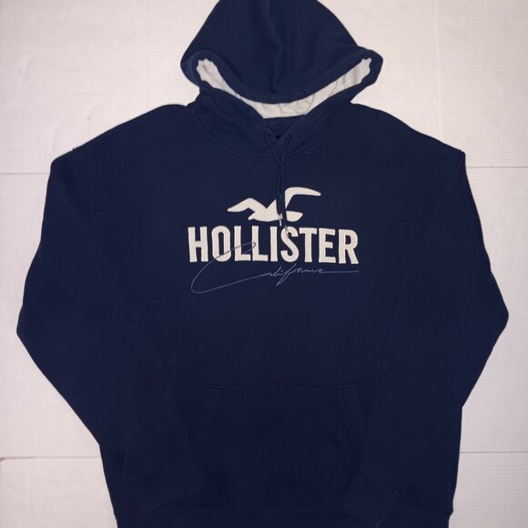 HOLLISTER MEN'S HOODIE SWEATSHIRT - Picture 1 of 10